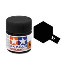 X-1 Gloss Acrylic Paint Black