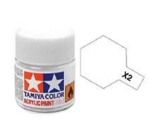 X-2 Gloss Acrylic Paint White