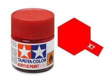 X-7 Gloss Acrylic Paint Red