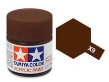 X-9 Gloss Acrylic Paint Brown