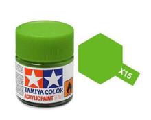 X-15 Gloss Acrylic Paint Light Green