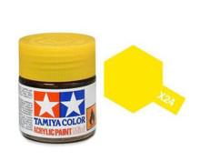 X-24 Gloss Acrylic Paint Clear Yellow