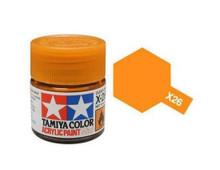 X-26 Gloss Acrylic Paint Clear Orange