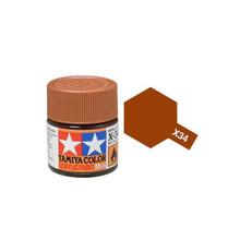 X-34 Gloss Acrylic Paint Met Brown