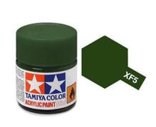 XF-5 Flat Acrylic Paint Flat Green