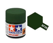 XF-26 Flat Acrylic Paint Dark Green
