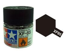 XF-85 Flat Acrylic Paint Rubber Black