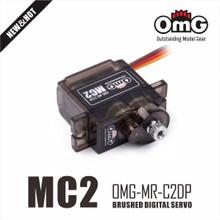 9g Metal Gear Micro Size Reverse Servo w/30cm Servo Cable (Black)