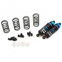 Aluminum Big Bore Go 65mm Damper Set 2pcs for 1/10 RC Offroad Buggy Blue