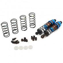 Aluminum Big Bore Go 70mm Damper Set 2pcs for 1/10 RC Offroad Buggy Blue