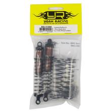 ALUMINUM BIG BORE GO 100MM DAMPER 2PCS FOR 1/10 RC OFF ROAD CAR BLACK