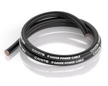 Thin-Wall Silicone Wire (Black) (1 Meter) (11AWG)
