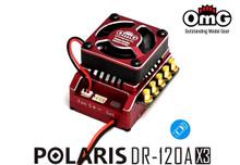 Polaris DR-120A X3 Drift / Onroad ESC (Stock Version) - Red
