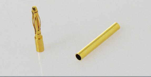 DB2 SET Motor Bullet Plug Male/Female (3 pairs w/ shrink tube), D = 2.3mm