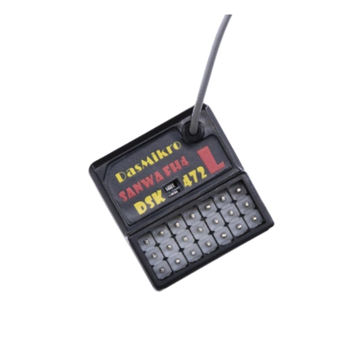 Futaba F-4G Compatible 4CH Long Antenna Receiver