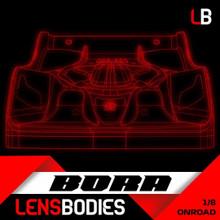 Bora 1/8 Onroad Body - Pre-Cut for Infinity (Standard Weight)