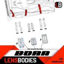 1/8 Onroad Wing and Body Stiffener
