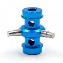Aluminum Solid Axle Blue For Tamiya M05 M06