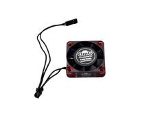 Aluminium Frame Cooling Fan for Motor 40x40x10mm - RED