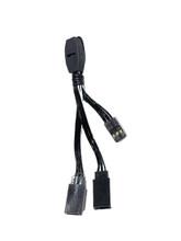 6'' 150mm Servo Y cable / Harness Rcomg/JR/Futaba Style Black color