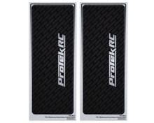 Universal Chassis Protective Sheet (Black) (2) (12.5x33.5cm)