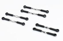 Slim Tie-Rod set （Titanium、36mm、2pcs, Center-to-center guide：46mm∼54mm)