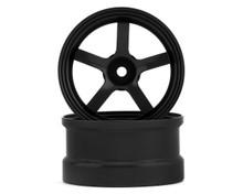 DP5 Drift Wheel (Black) (2) (8mm Offset) w/12mm Hex