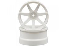 JD7 OFFSET 6 RIM 2 PCS MATTE WHITE