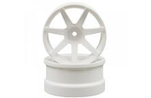 JD7 OFFSET 8 RIM 2 PCS MATTE WHITE