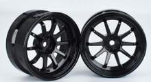 Competition Wheel VR10 (Black. Offset 10mm、2set)