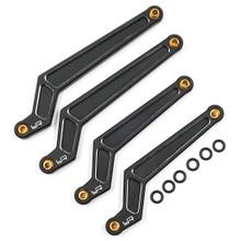 Aluminum 7075 Hi-Clearance Links Lower for Tamiya CC-02 Black