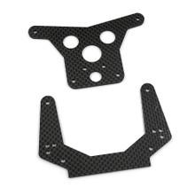 Graphite Front & Rear Shock Tower For Team Associated RC10