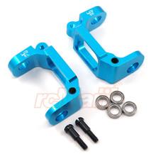 Ball Bearing Aluminum C-Hub 6 Degree Set For Tamiya TT02B