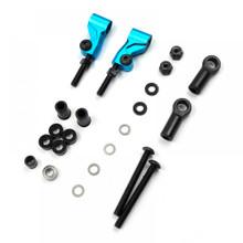 Aluminum Front or Rear Camberlink for TATT-S03 (Tamiya TT02 RWD) Blue
