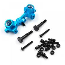 Aluminum Front Knuckle for TATT-S03 (Tamiya TT02 RWD) Blue