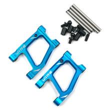 Aluminum Rear Lower Arm Set Blue For Tamiya TT-01/ TT-01E Blue
