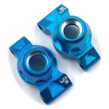 Aluminum Rear Hub Set For Tamiya TT-01/ TT-01E Blue