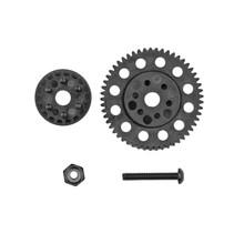 TC28 Spur Gear, Center Pulley & Lay Shaft Set
