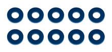 7.8x3.5x1.0mm Aluminum Hub Spacer Washer (Blue) (10)