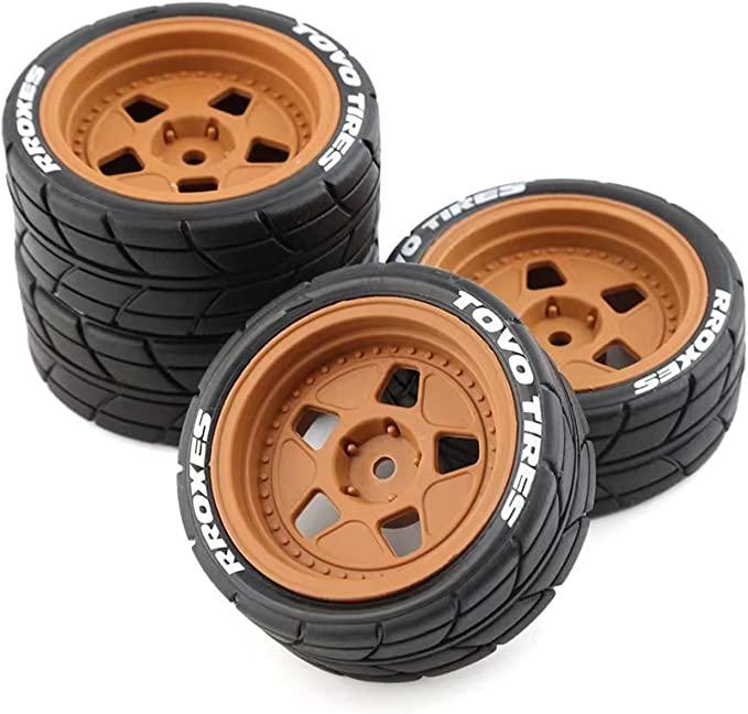 1/10 HOONICORN TIRE SET (BROWN)
