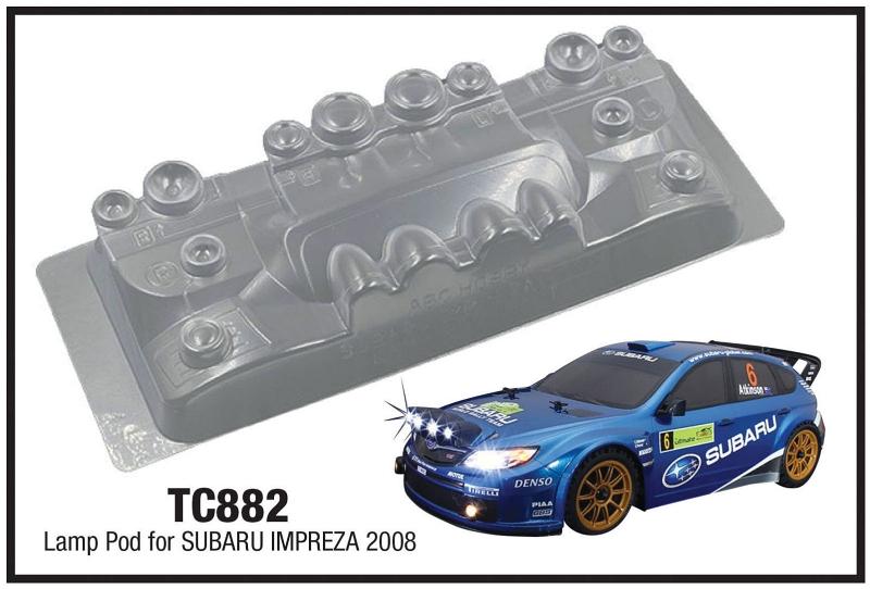 1/10 LAMP POD FOR SUBARU IMPREZA 2008