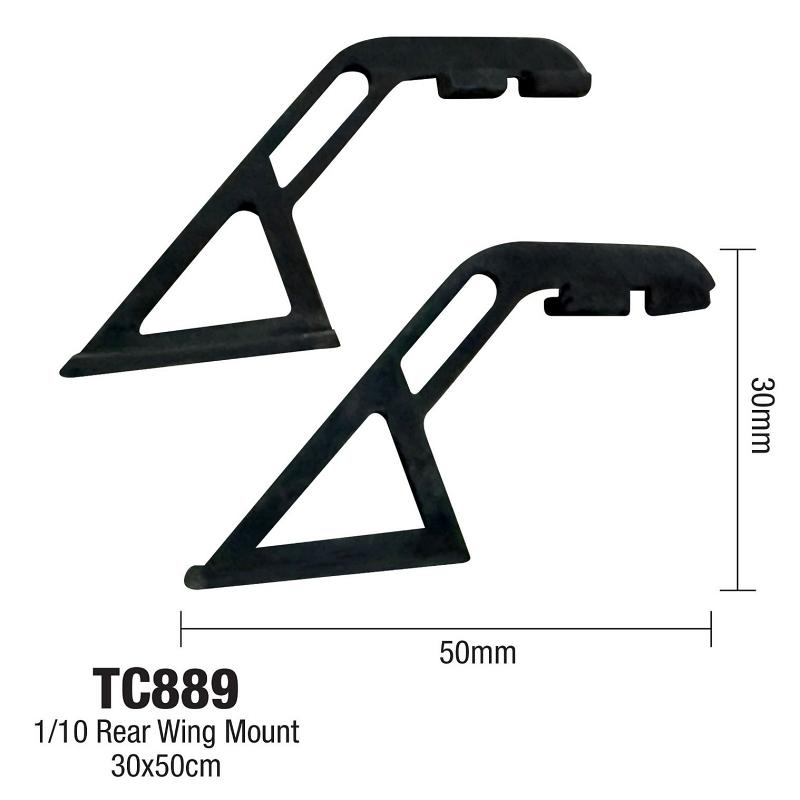 1/10 REAR WING MOUNT (30 X 50MM) 