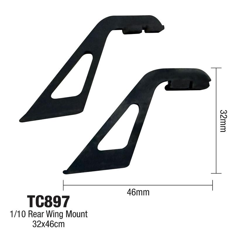 1/10 REAR WING MOUNT (32X46MM)