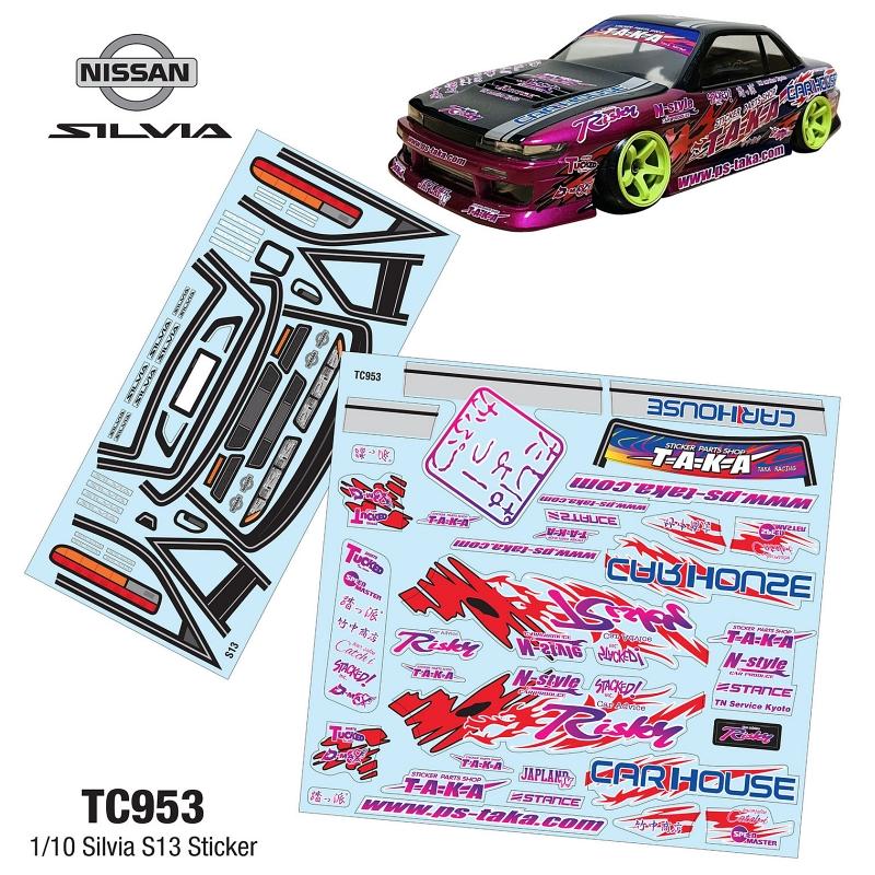 1/10 SILVIA S13 STICKER