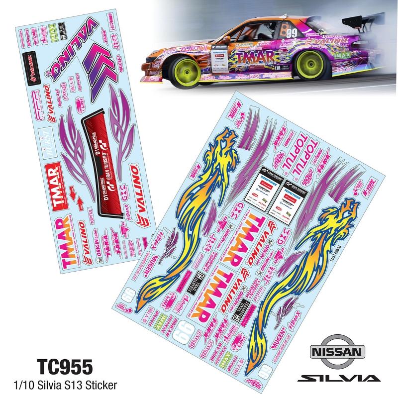 1/10 SILVIA S13 STICKER