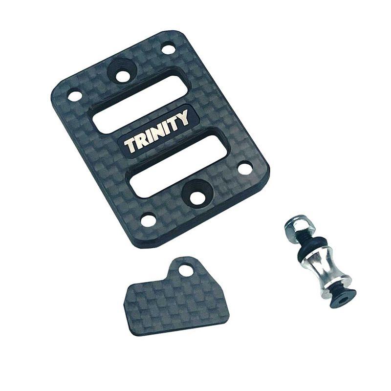 TLR XE 2.0 Center Diff Plate and wire guard