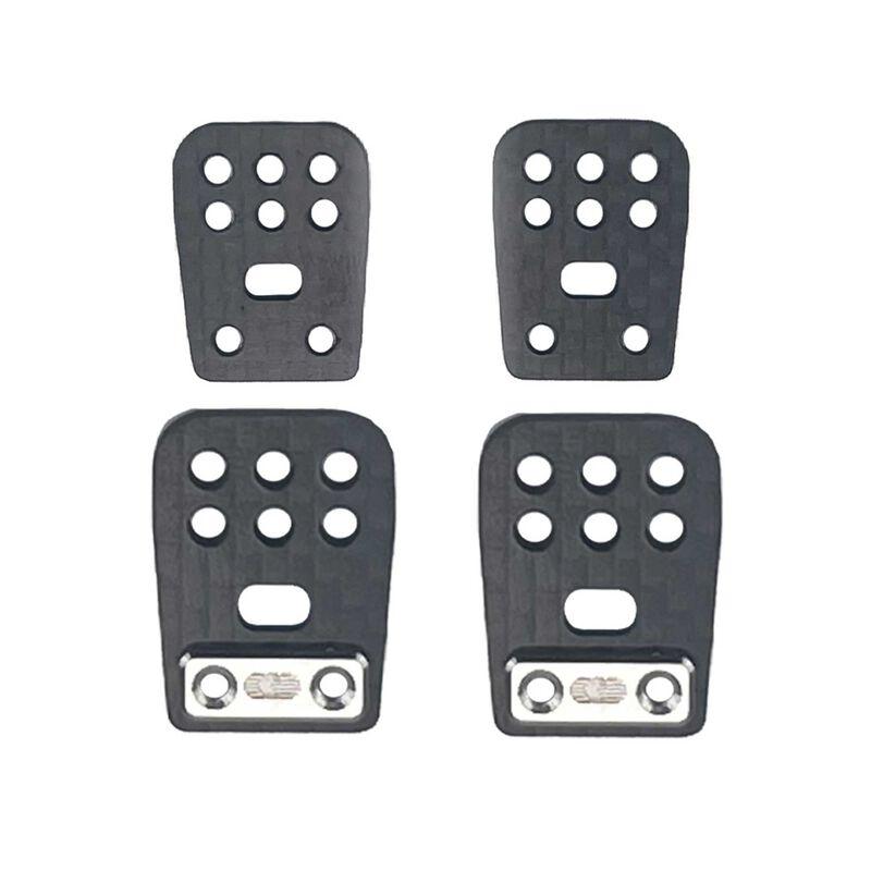 TLR XE 2.0 Rear Hub 2-1 Carbon Link plates (2)