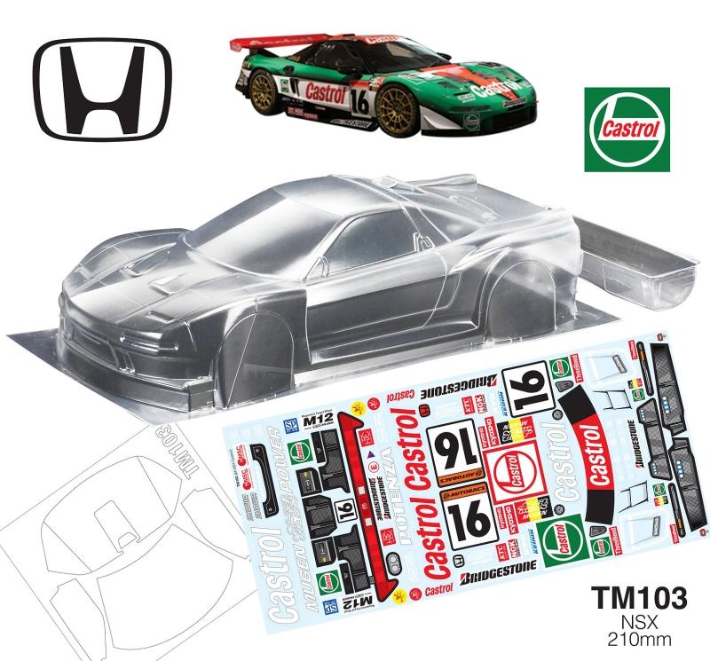 1/10 MINI NSX BODY