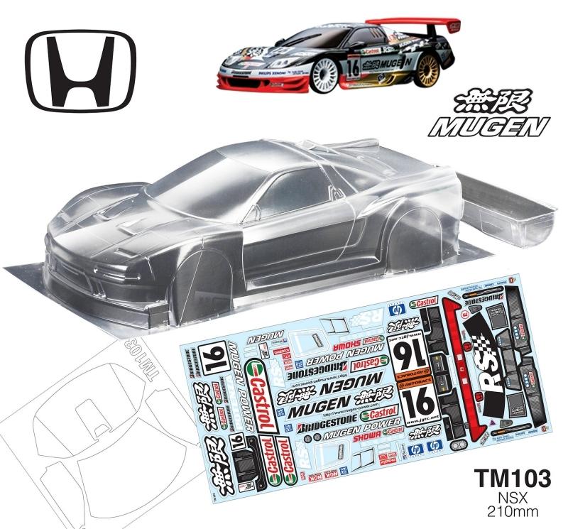 1/10 MINI NSX BODY