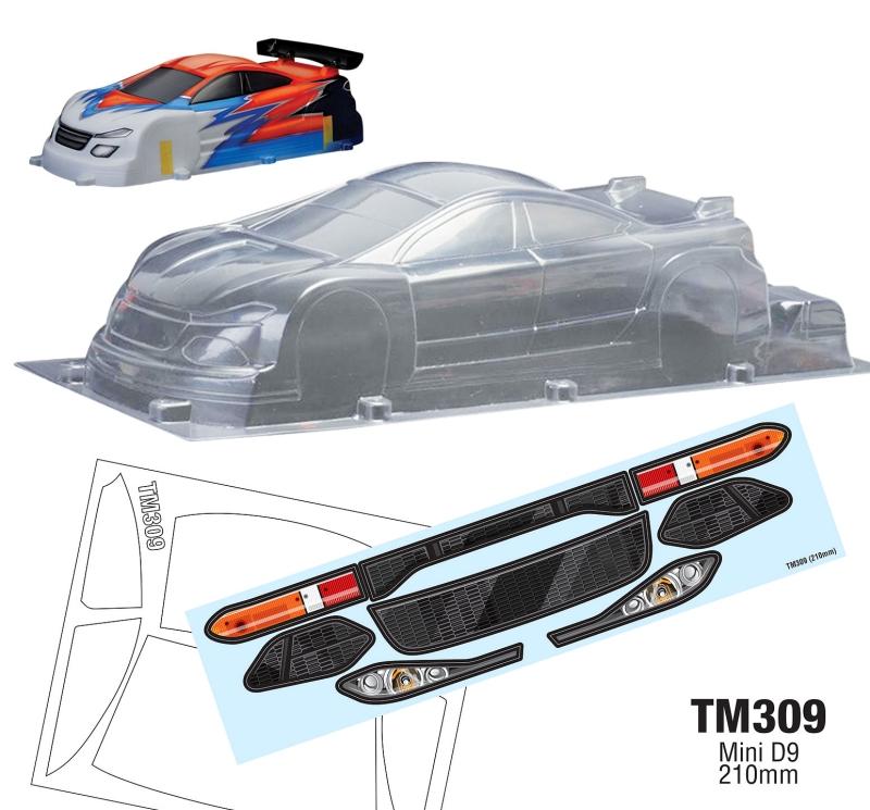 1/10 MINI D9 BODY
